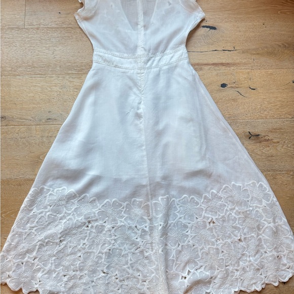 Veronica Beard White Maxi Dress (professionally altered) - Picture 9 of 15